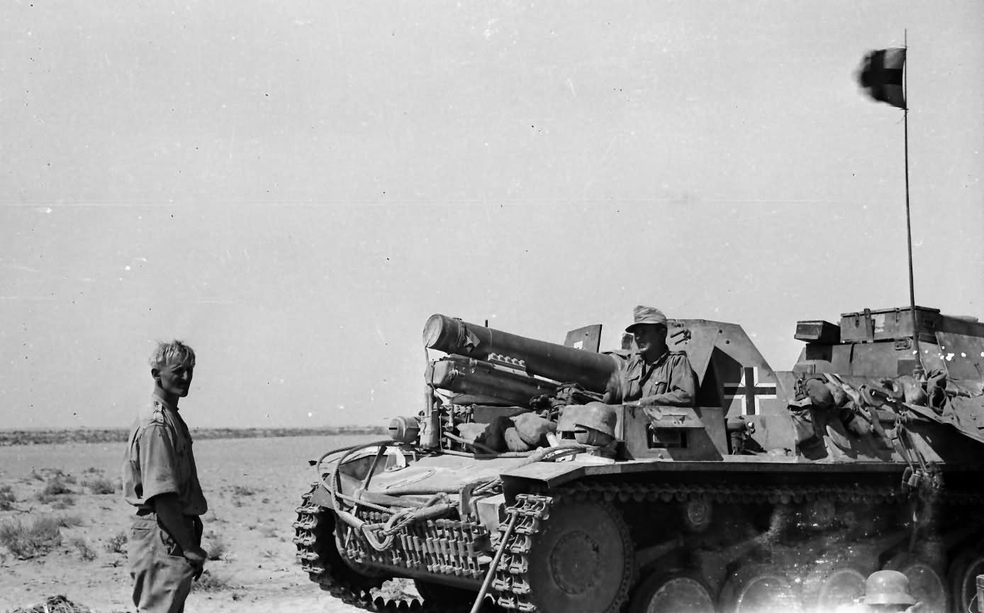 Sturmpanzer Ii Bison Ii Afrika Korps 1942 World War Photos