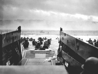 Invasion of Normandy D-Day at Omaha Beach