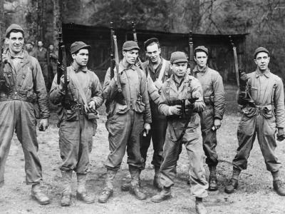 US Army Rangers Train in England for D-Day Invasion