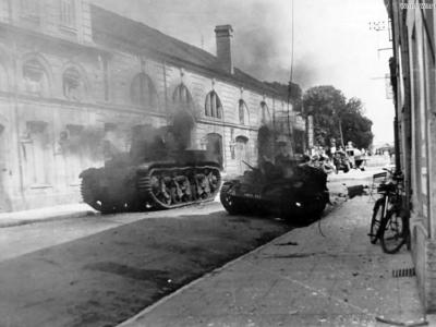 Burning AMC 35