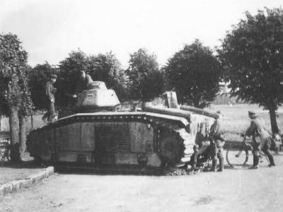 Abandoned Char B1 bis 1940