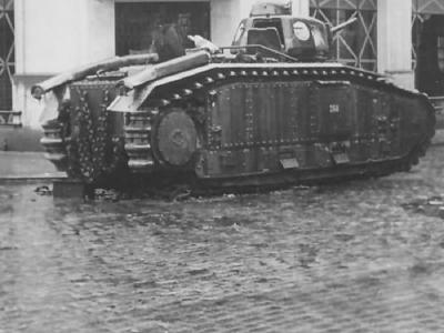 B1 bis 260 named Ouragan of the 8e BCC – Guise France 1940 2