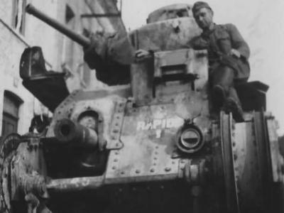 Char B1 bis tank #249 of the 8th BCC named RAPIDE 1940