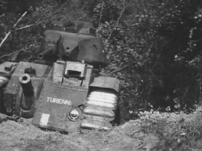 Char B1 Tank #491 Named Turenne