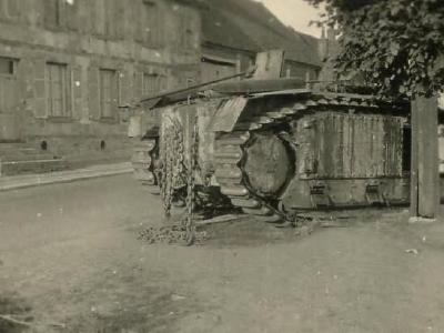 Char B1 abandoned
