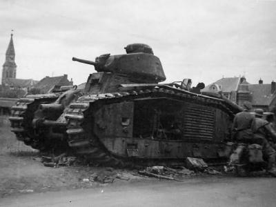 Char B1 bis french tank