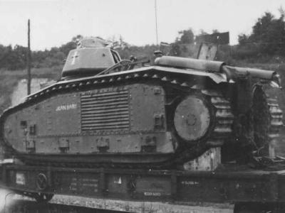 Char B1 bis #492 named Jean Bart