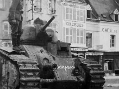 Char B1 bis number 260 named Ouragan of 8th BCC