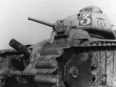 Char B1 bis tank number 3