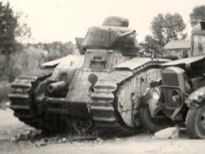 French Char B1 bis tank 8