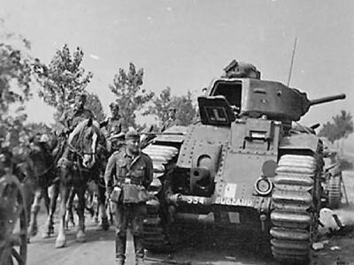 Char B1 bis Tank #534 named BUGEAUD of 28th BCC