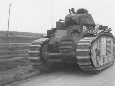 German Char B1 bis Panzerkampfwagen B-2 740 (f)