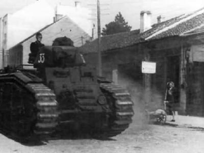 Flammpanzer Panzerkampfwagen B2 740(f) code 33