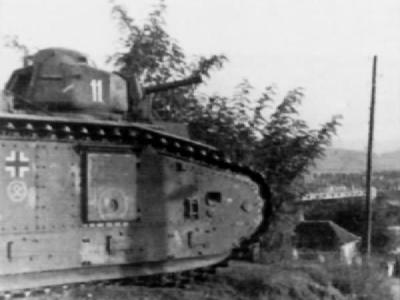 Panzerkampfwagen B2 740 (f) number 11
