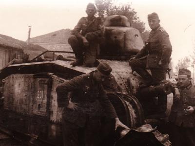 Char B1 tank number 201 of the 15th BCC