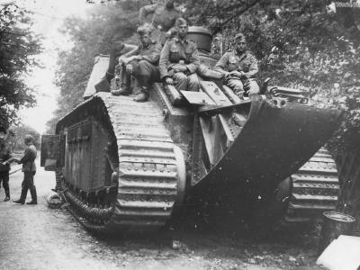 Char 2C 92 „Picardie” rear