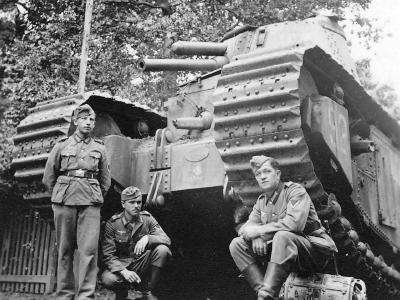 Char 2C FCM Number 92 of the 51e Bataillon de Chars Lourds, Pienne France 1940