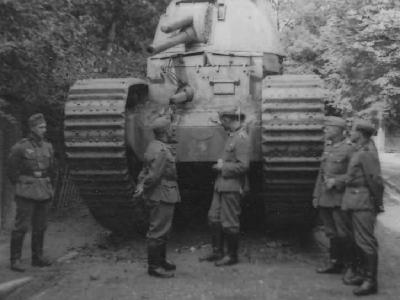 Char 2C FCM Number 95 named „Touraine”, Mairy-Mainville France 1940