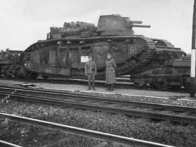 Char 2C number 91, Meuse France