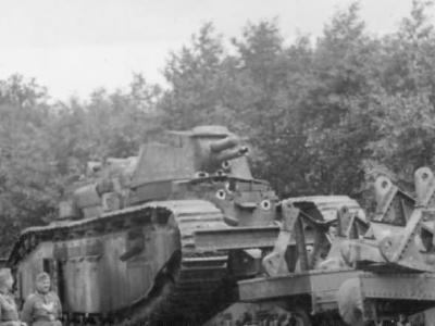 Char 2C rail transport