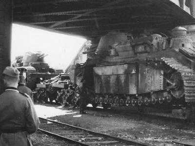 Char 2C tank Troyes France 1940
