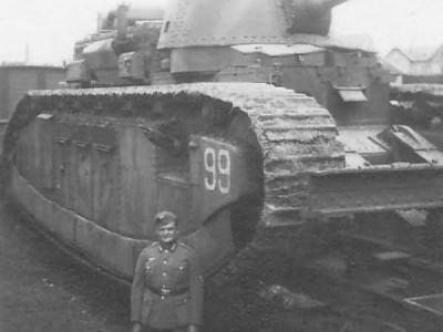 French super heavy tank Char 2C number 99 named Champagne