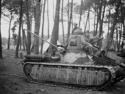 Char D1 and FT-17 tanks, 1940