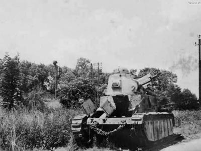 Char léger D1 tank 3