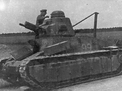 French medium tank D1 tank 99