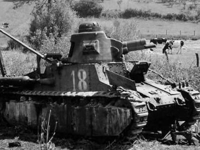 Renault Char D1 coded 18