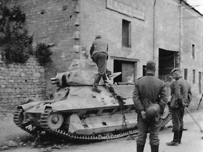 French light tank FCM 36 4