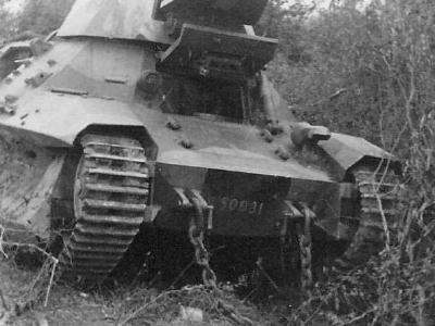 French light tank FCM 36 7