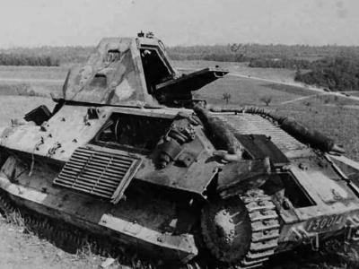 Light infantry tank FCM 36, Chemery 1940