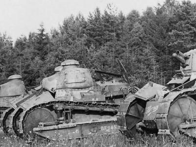 FT 17 Renault camouflage