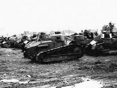 FT 17 light tanks 1940