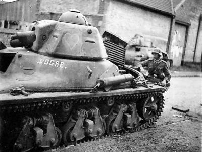 Hotchkiss H 35 tank named L’Ogre