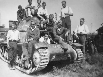 Hotchkiss H 39 France 1940