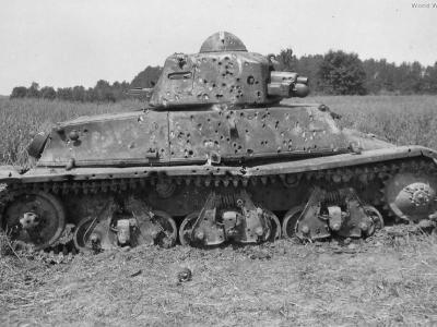 Destroyed H-38
