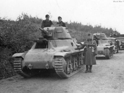 German H-39 tanks 2