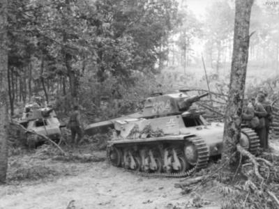 Panzerkampfwagen 38H 735(f) code 334 Yugoslavia 1941