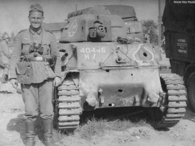 Char léger modèle 1935 H modifié 39 40446