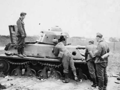 Hotchkiss H39 tank number 51
