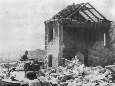 Panzerkampfwagen 38H 735(f) code 232 in Yugoslavia 1943