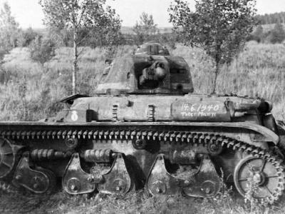 Destroyed R35 June 1940