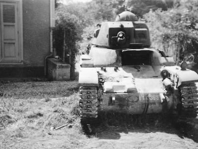 French tank Renault R35 number 500355