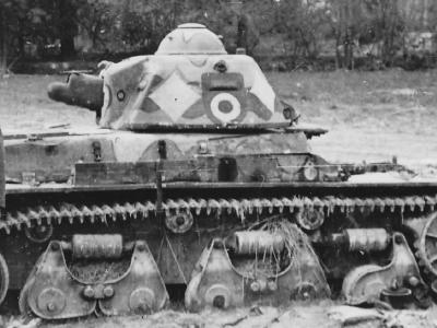 Renault R35 camouflage