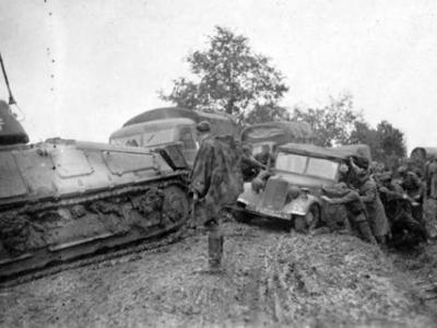 German Somua S-35 in Yugoslavia 1944