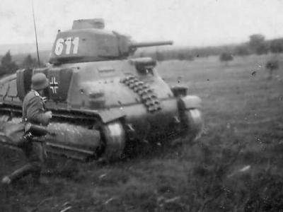 German Somua S-35 number 611