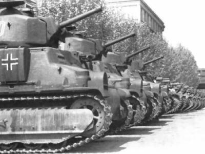 Somua S-35 number 600 of the Panzer-Regiment 201 1941