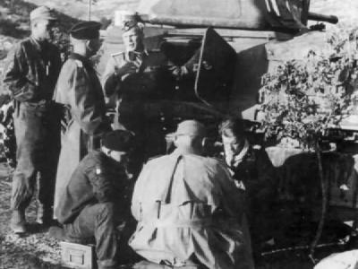 Somua S 35 tank in german service